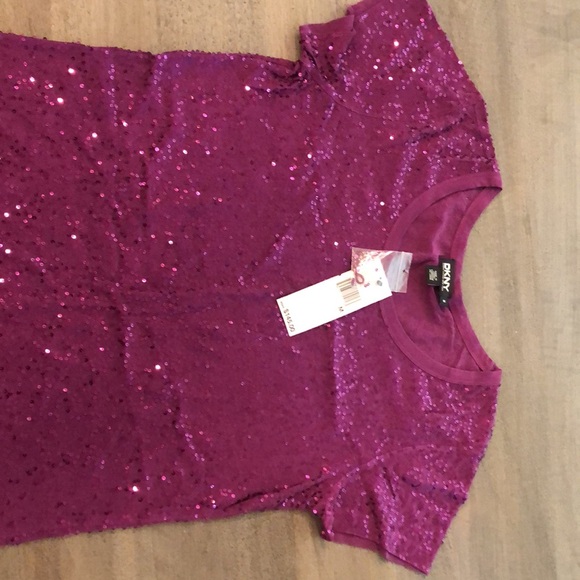 DKNY sequin tshirt, NWT! - Picture 3 of 6